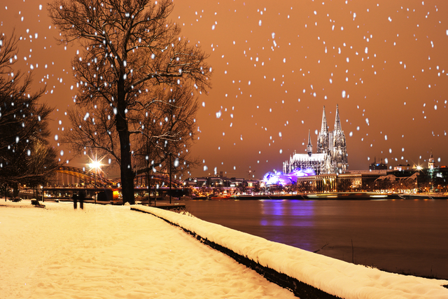 Köln im Winter