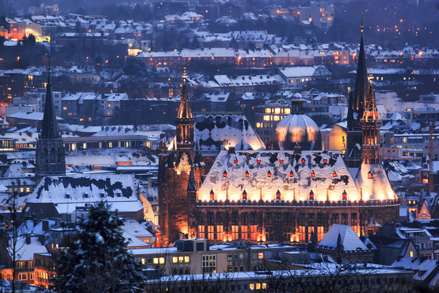 Aachen im Winter