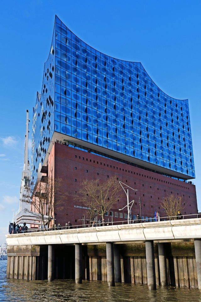 Elbphilharmonie am Hamburger Hafen, Deutschland