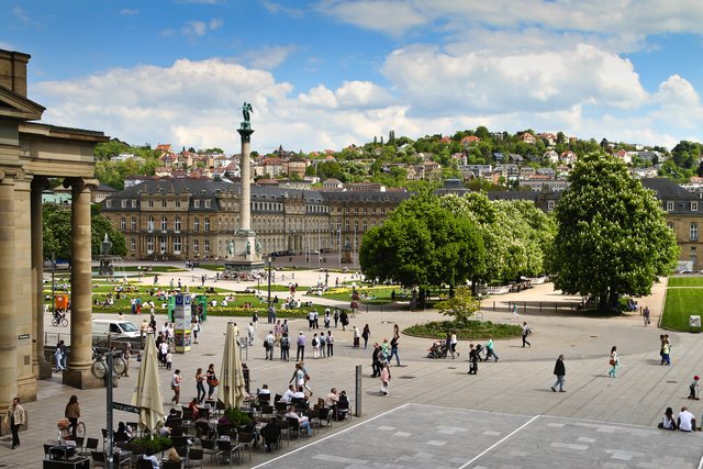 Schlossplatz in Stuttagart