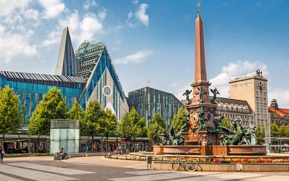 Augustusplatz in Leipzig