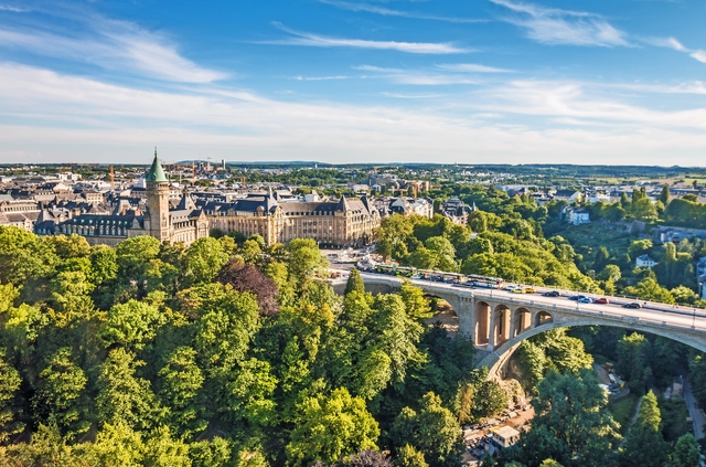 Panorama von Luxemburg