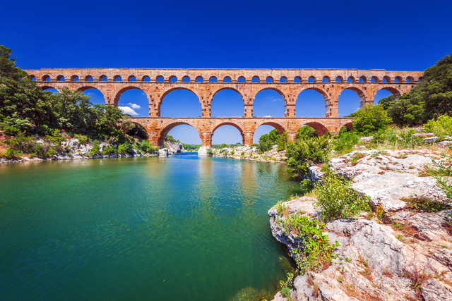 Pont du Gard in der Provence 