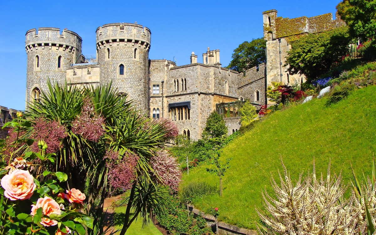 Windsor Castle und seine Gärten