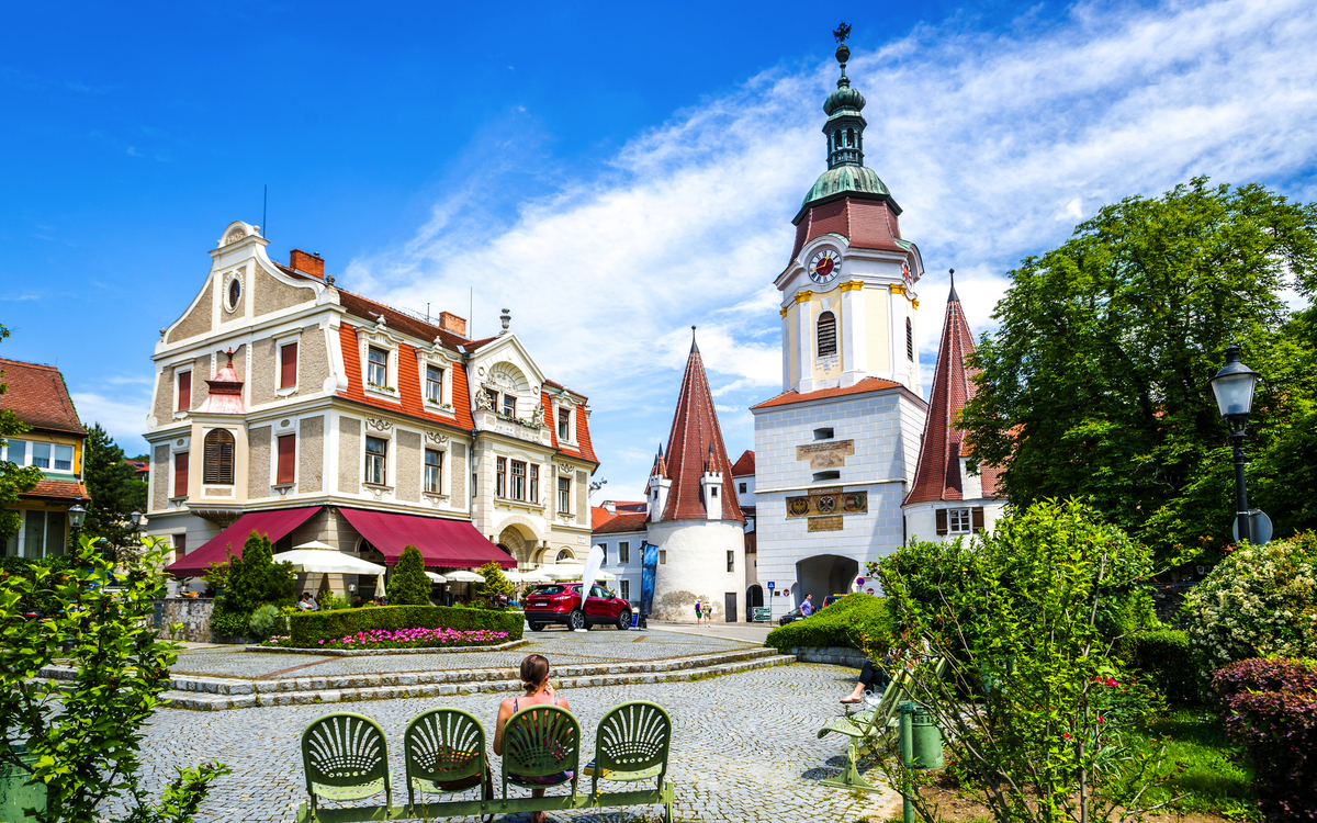 Krems an der Donau in der Wachau