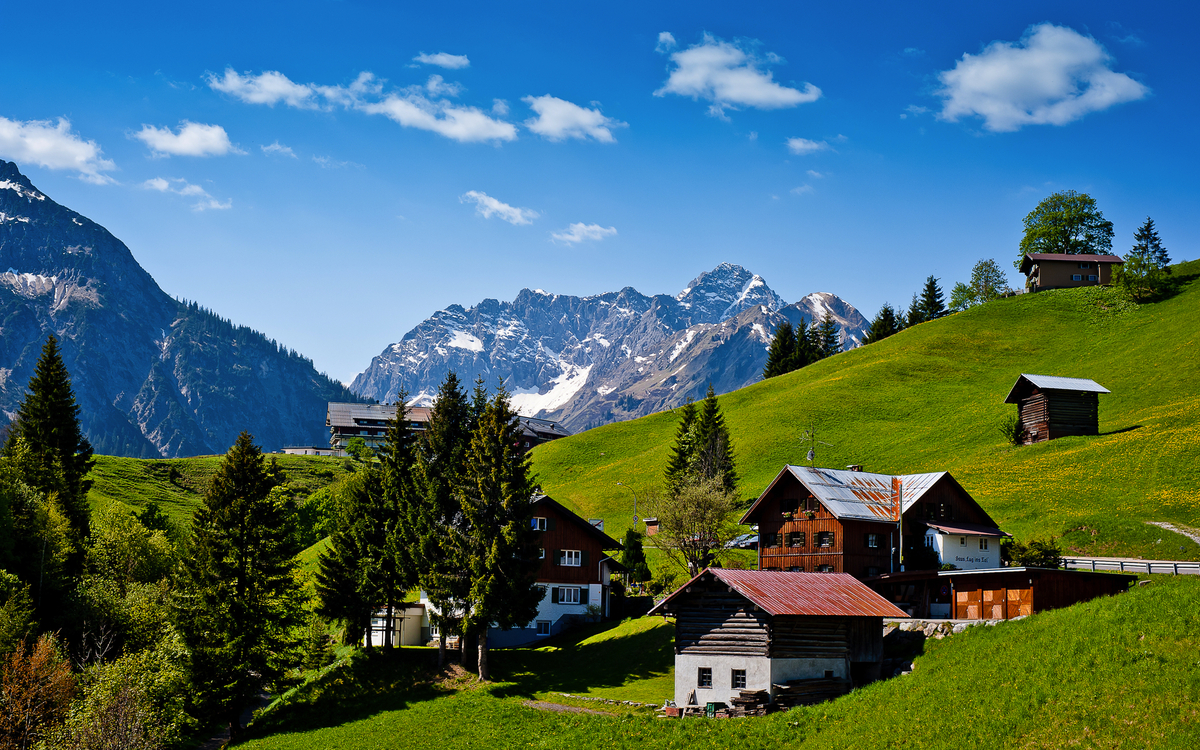 Frühling im Kleinwalsertal