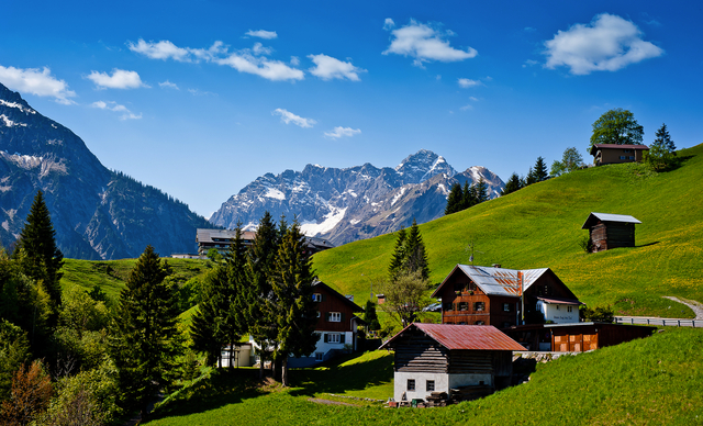 Frühling im Kleinwalsertal