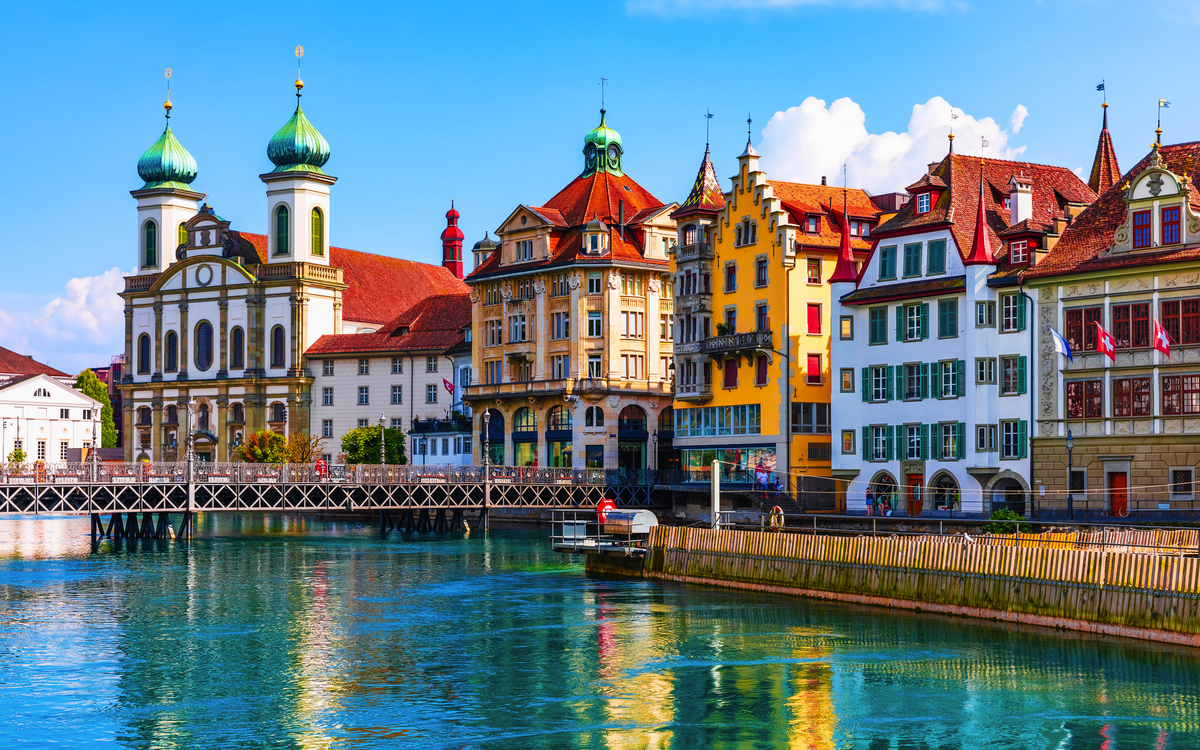 Altstadt von Luzern, Schweiz