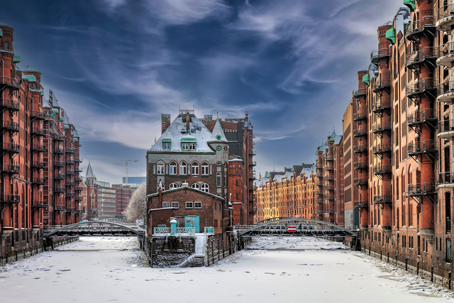 Speicherstadt Hamburg im Winter