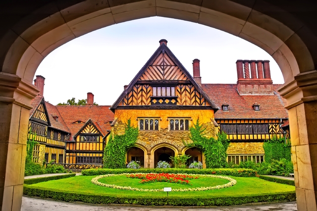 Schloss Cecilienhof in Potsdam, Deutschland