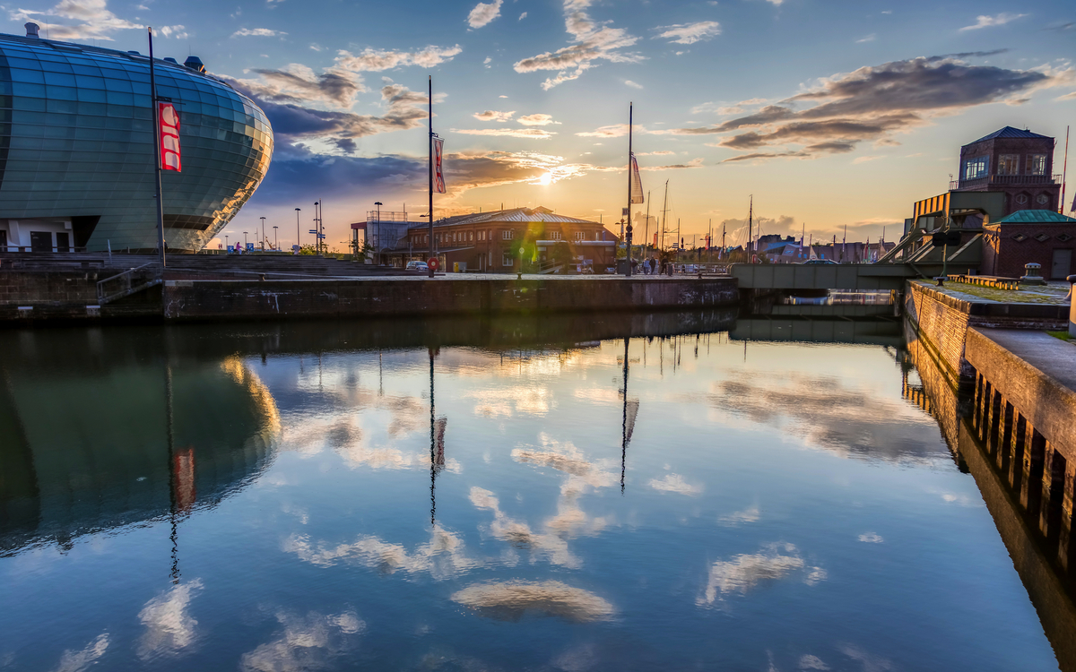 Bremerhaven mit Klimahaus