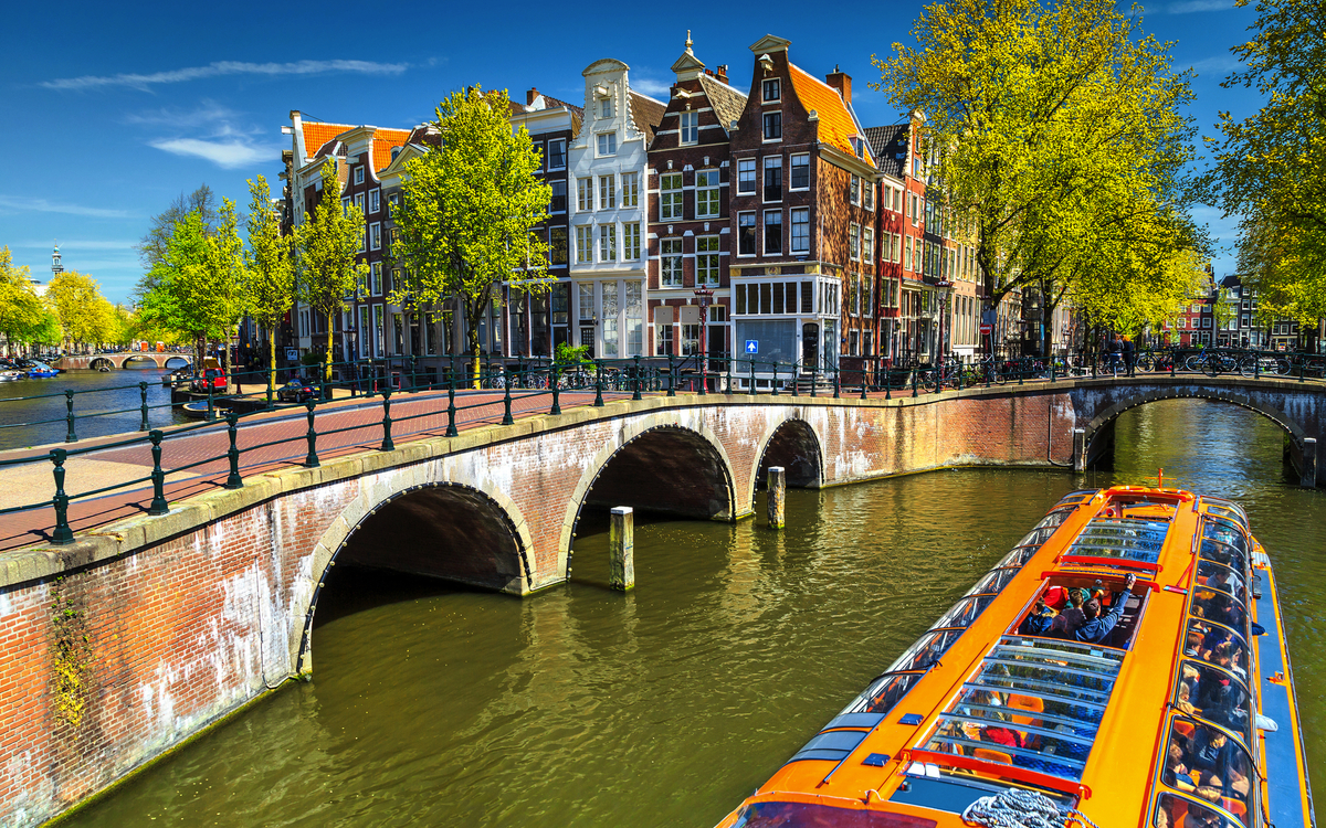 Amsterdam mit Grachtenfahrt