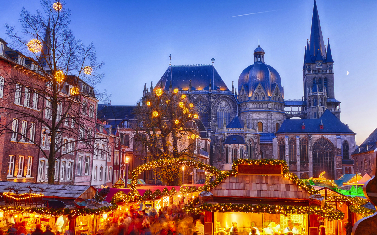 Weihnachtsmarkt in Aachen
