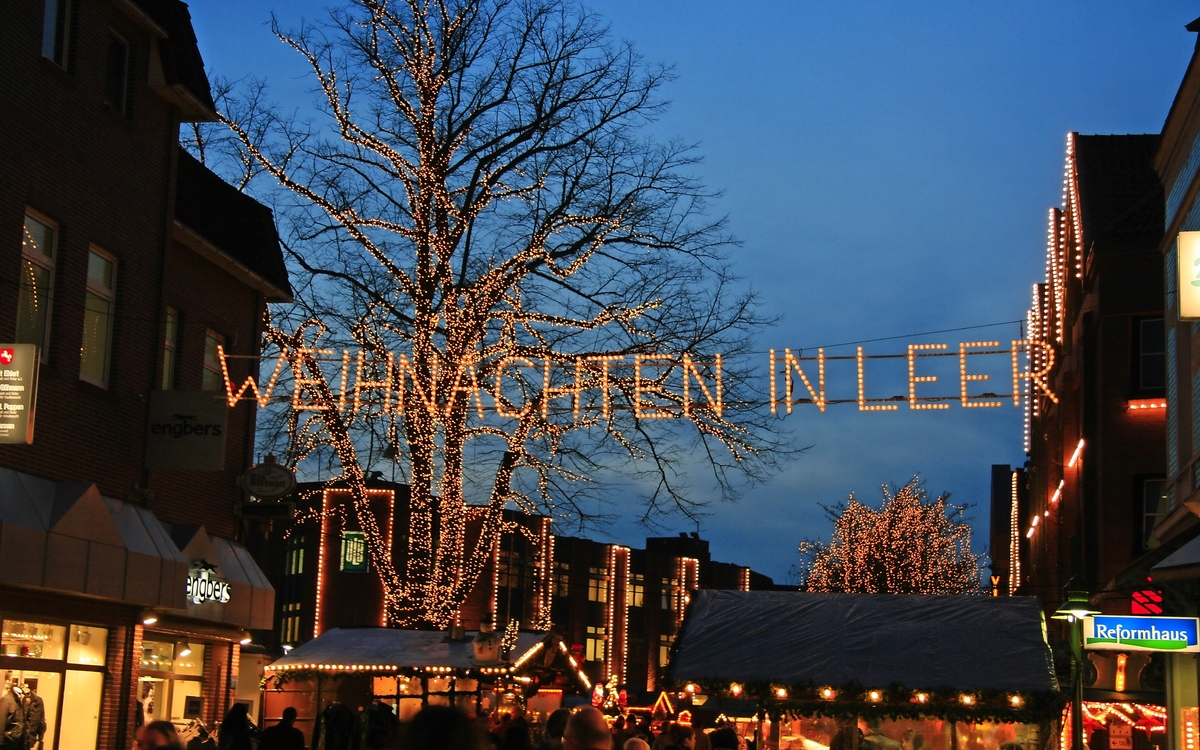 Winterzauber in Leer 