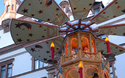 Weihnachtsmarkt in Leipzig, Deutschland