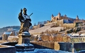 Würzburg, Sankt Kilian und Festung Marienberg 