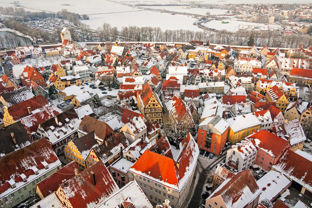 winterliches Nördlingen