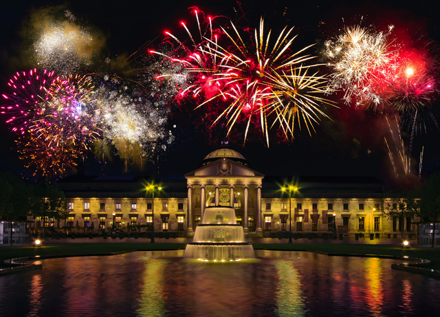 Feuerwerk in Wiesbaden