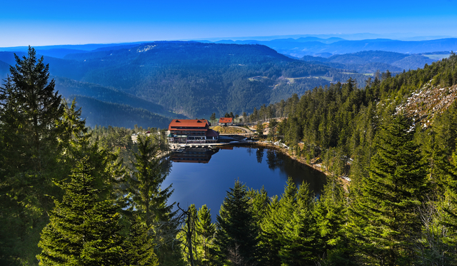 Mummelsee im Schwarzwald